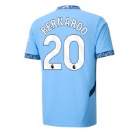 Camiseta Manchester City Bernardo Silva #20 Primera Equipación Replica 2024-25 mangas cortas